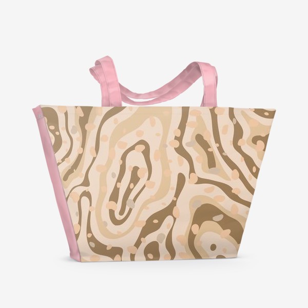 Пляжная сумка «Текстура мрамора»
