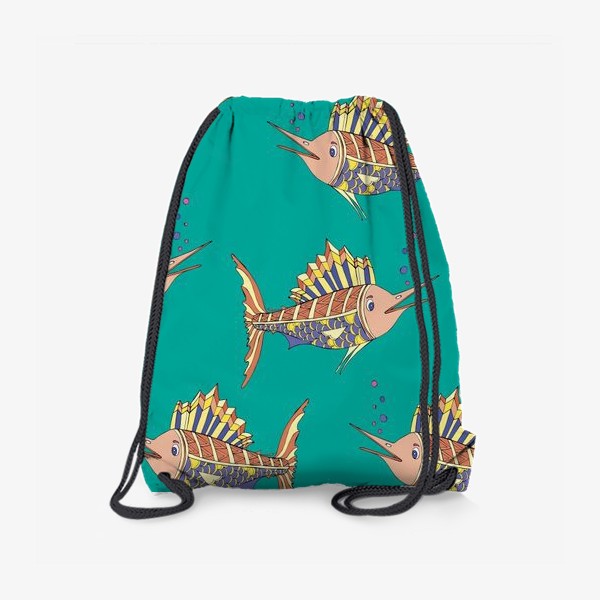 Рюкзак «рыбки в море»