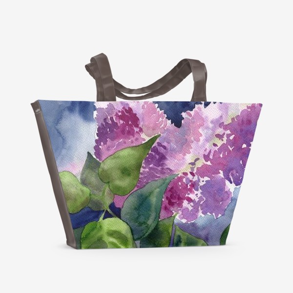 Пляжная сумка «Lilac Paradise»