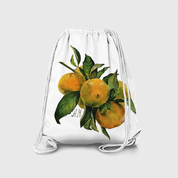 Рюкзак «мандарин. оранжевое лето»