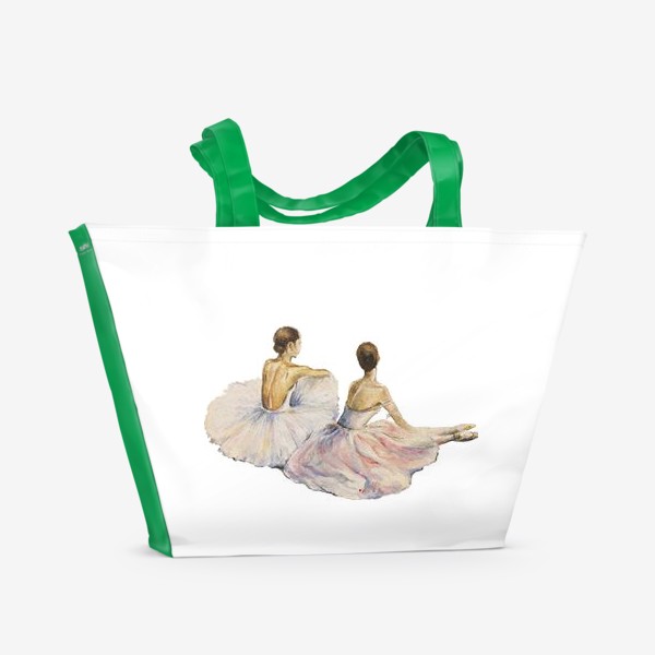 Пляжная сумка &laquo;Балерины&raquo;