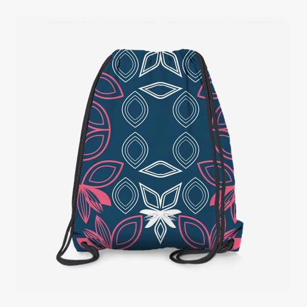 Рюкзак «abstract seamless floral pattern exotic shapes»