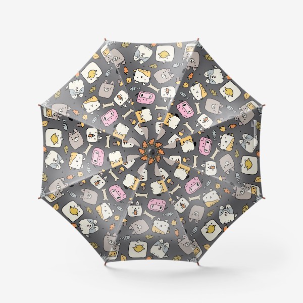 Зонт «Милые зверята»