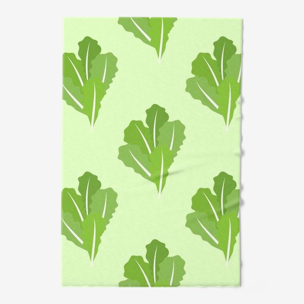 Полотенце «Листья зеленого салата»