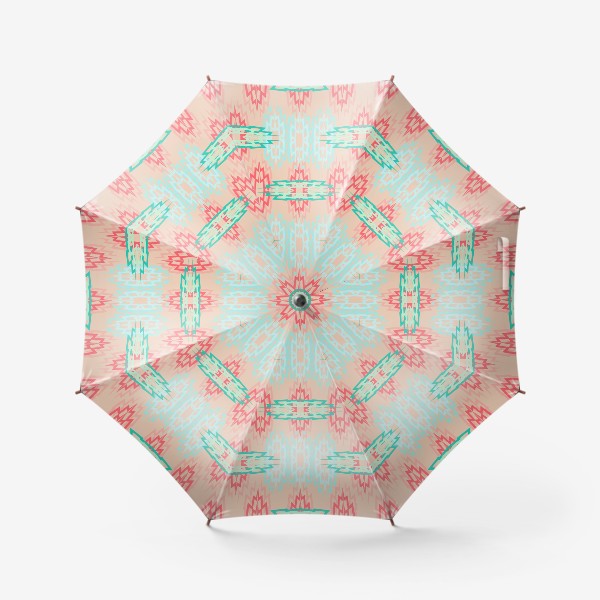 Зонт «Нежный геометрический паттерн»