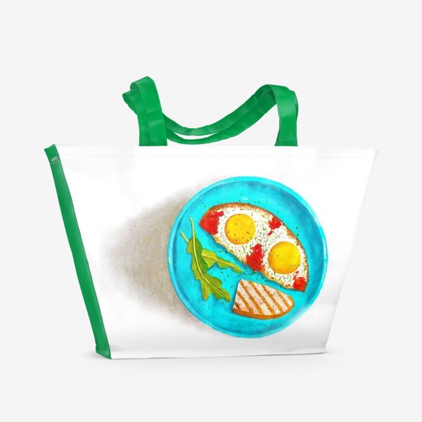 Пляжная сумка «Поздний завтрак»