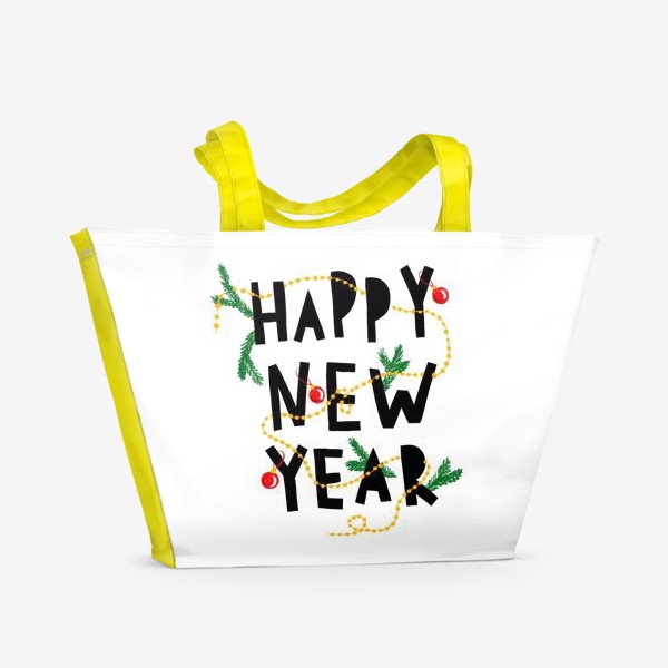 Пляжная сумка «Happy New Year»