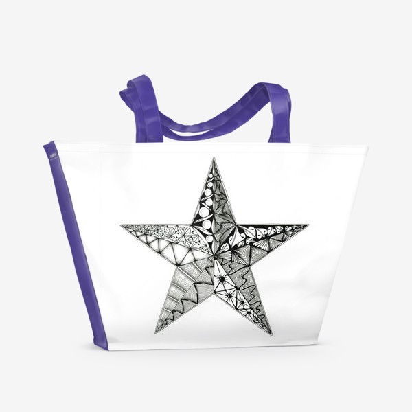 Пляжная сумка «Яркая звезда»