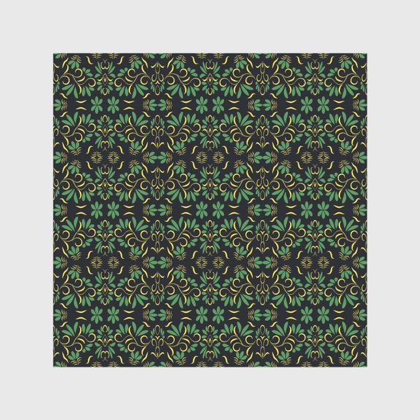 Скатерть &laquo;abstract seamless floral pattern exotic shapes&raquo;