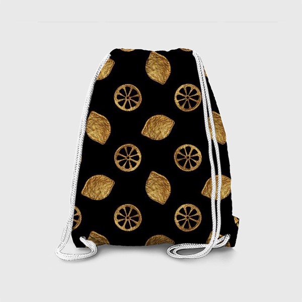 Рюкзак «Золотые лимоны»