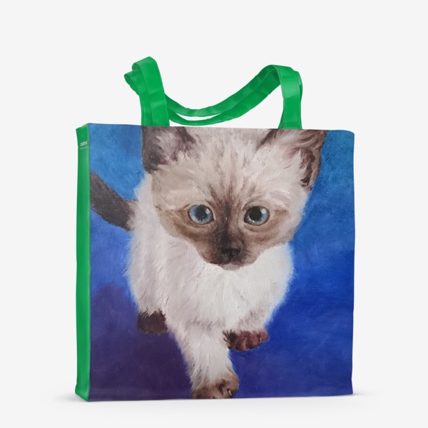 Сумка-шоппер «сиамский котенок»