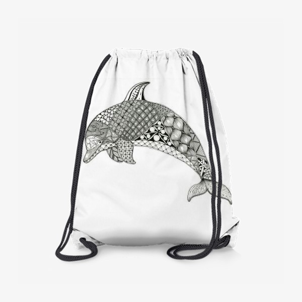 Рюкзак «Медитативный дельфин»