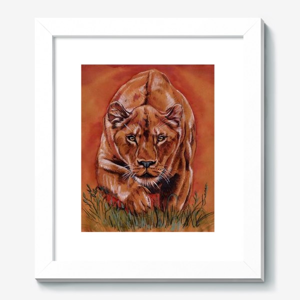 Картина «львиная охота »