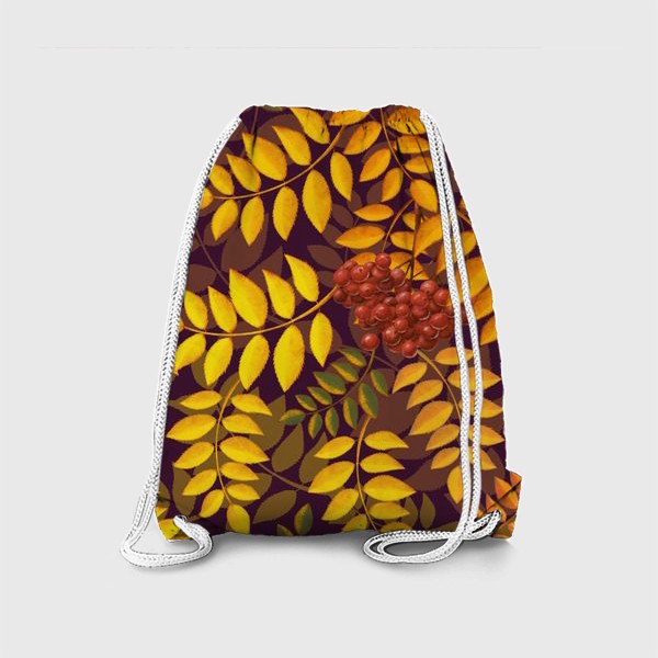 Рюкзак «лиственный паттерн»