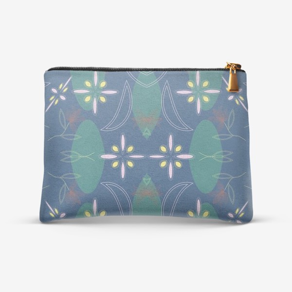 Косметичка &laquo;abstract seamless floral pattern exotic shapes&raquo;