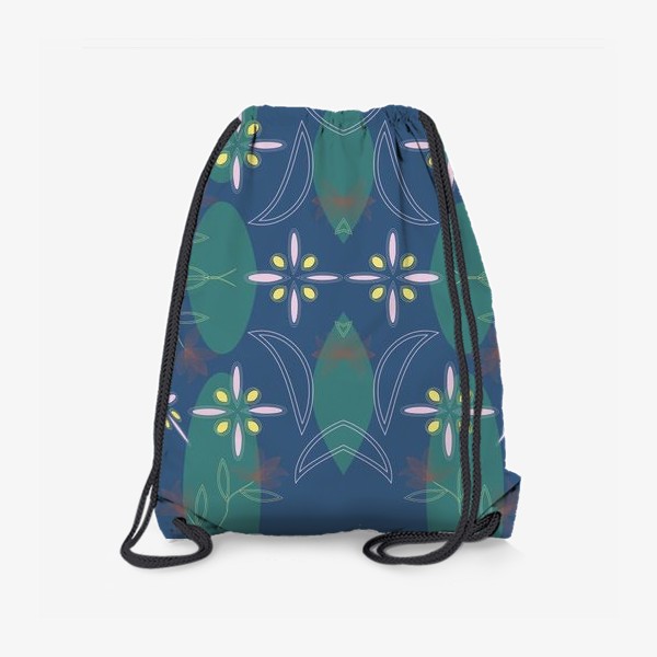 Рюкзак &laquo;abstract seamless floral pattern exotic shapes&raquo;