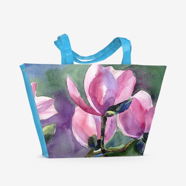 Пляжная сумка &laquo;Blossoming Magnolia&raquo;