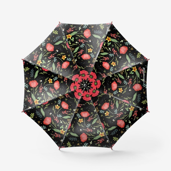 Зонт «Яркие летние цветы»
