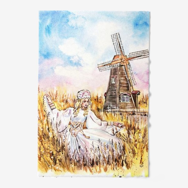 Полотенце «пшеничное поле»