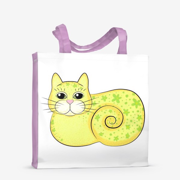 Сумка-шоппер «Желтый кот»
