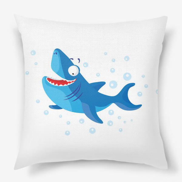 Подушка «Весёлая акула»