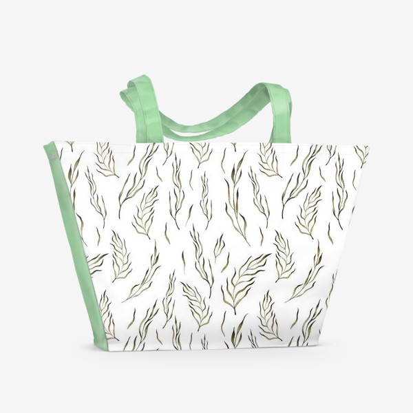 Пляжная сумка «Нежные полевые травы»