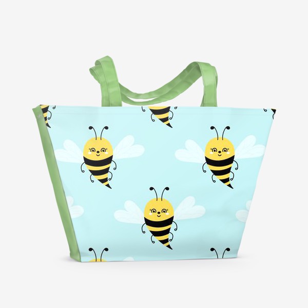 Пляжная сумка &laquo;Прелестные пчелки&raquo;
