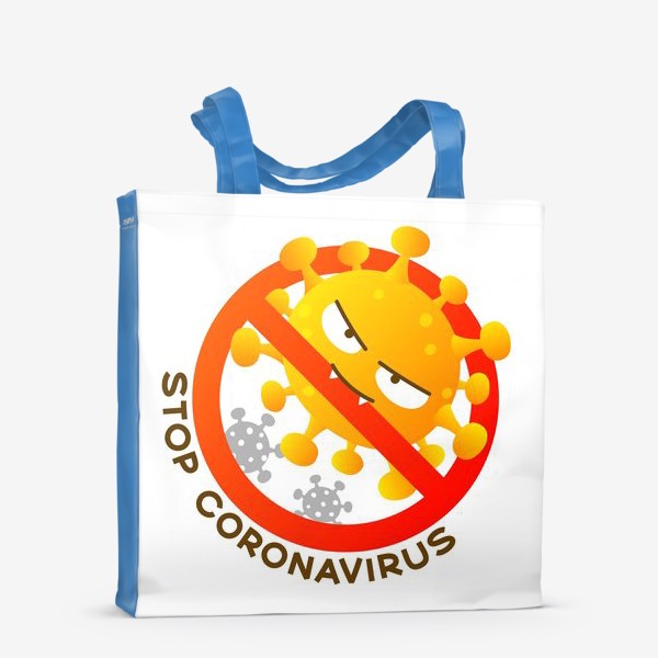 Сумка-шоппер «Останови коронавирус»