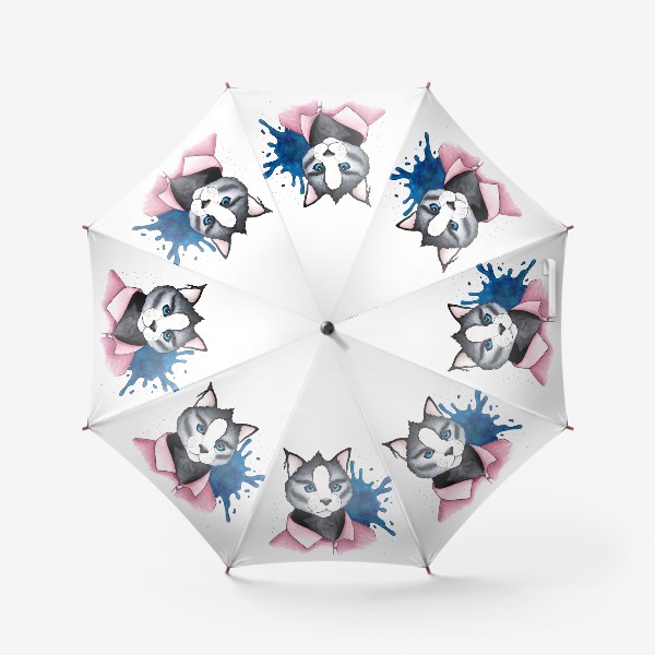 Зонт «Кот на стиле»