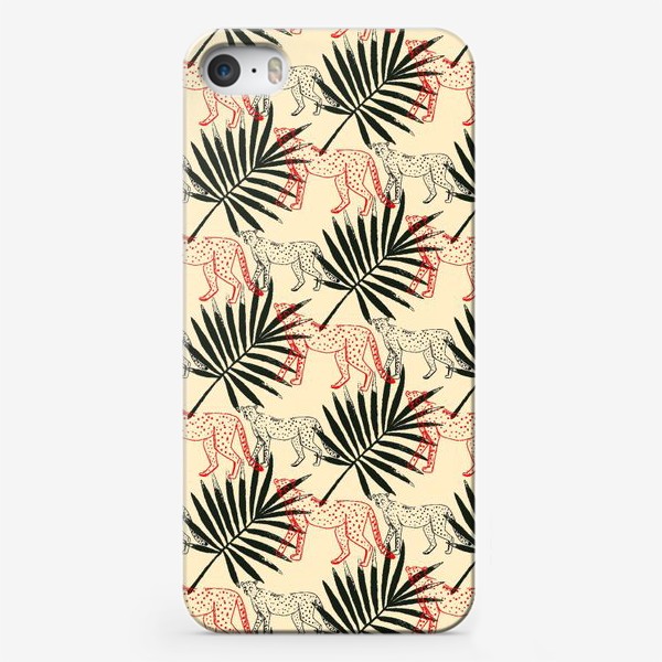 Чехол iPhone «Африканский тропический паттерн»
