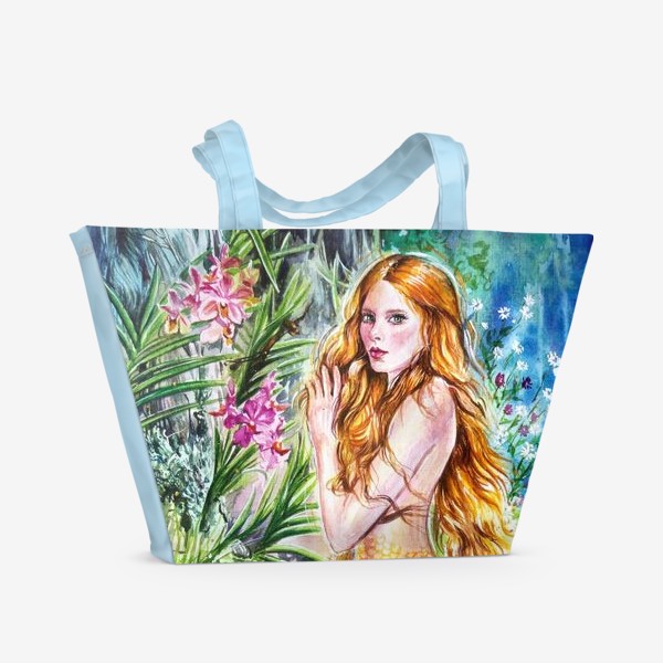 Пляжная сумка «Элиана, от греческого «хелиос» – «солнце»»