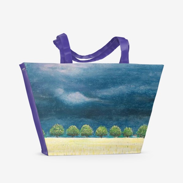Пляжная сумка «перед грозой»