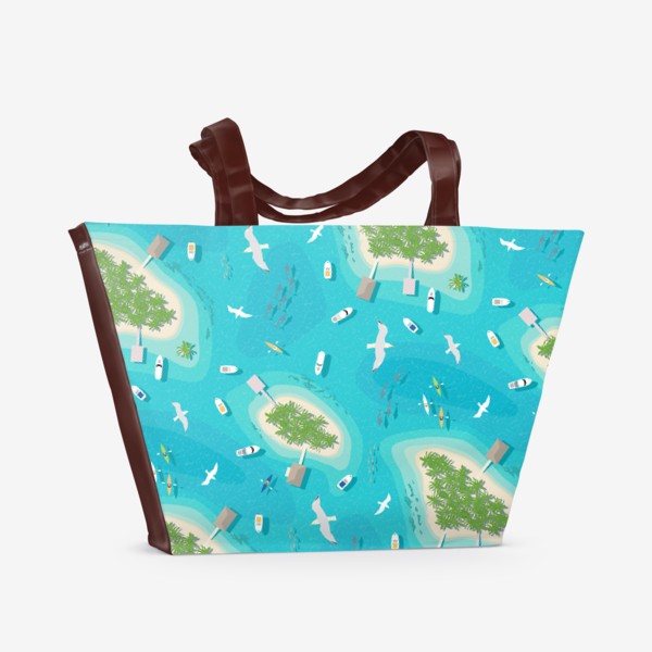 Пляжная сумка &laquo;Тропические острова&raquo;