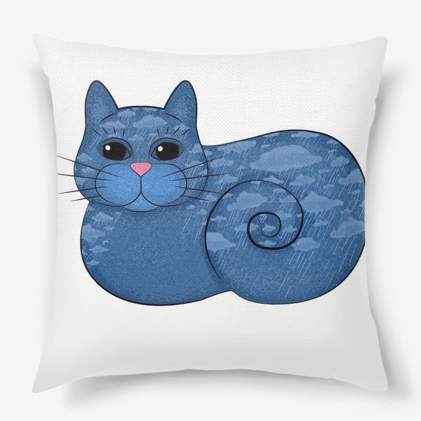 Подушка «Дождливый кот»