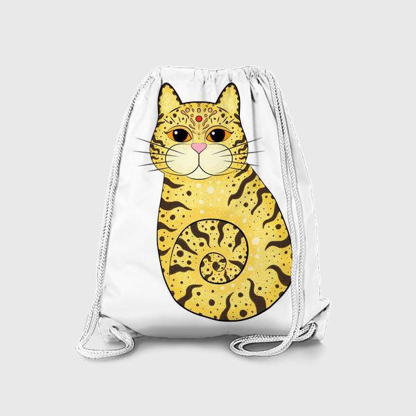 Рюкзак «Кот в узорах. Индия»