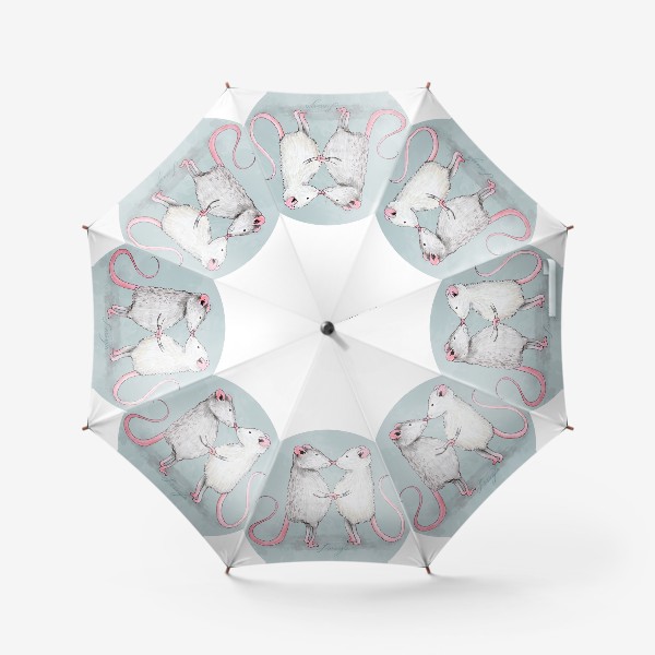 Зонт «Парочка крысок»