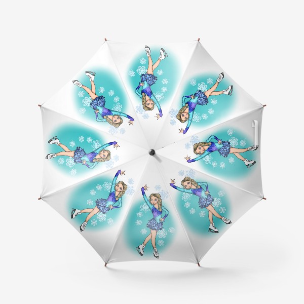 Зонт «фигурное катание. на коньках»