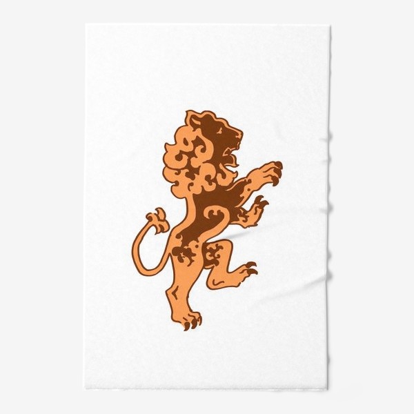 Полотенце «Оранжевый лев»
