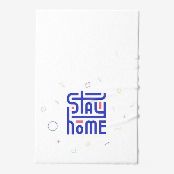 Полотенце «Stay at home»