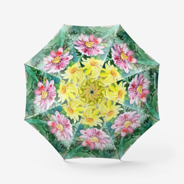 Зонт &laquo;Цветение радости, цветы, подарок женщине&raquo;