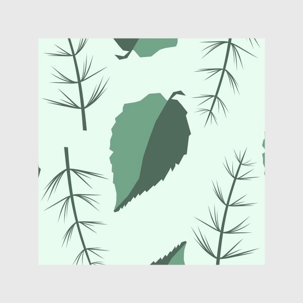 Скатерть «Двухцветные листья»