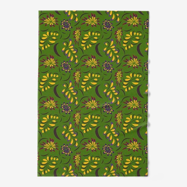Полотенце &laquo;abstract seamless floral pattern exotic shapes&raquo;