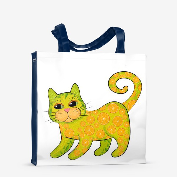 Сумка-шоппер «Апельсиновый кот»