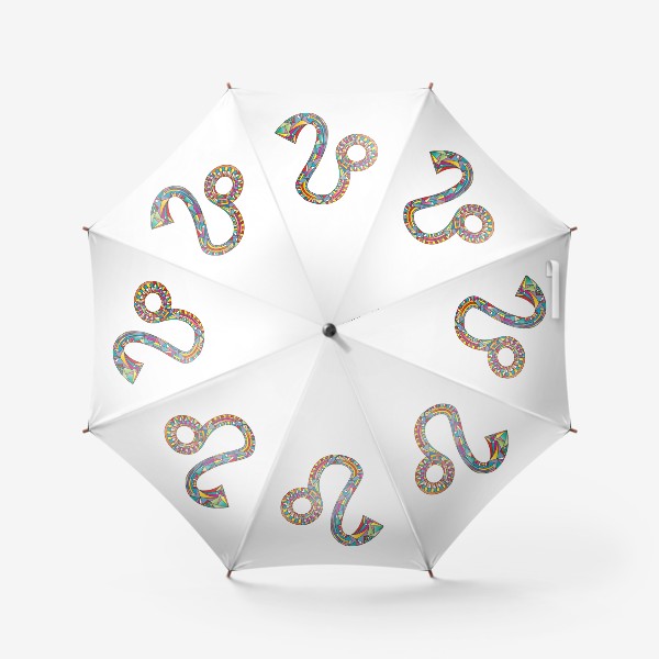 Зонт «Знак зодиака ЛЕВ»