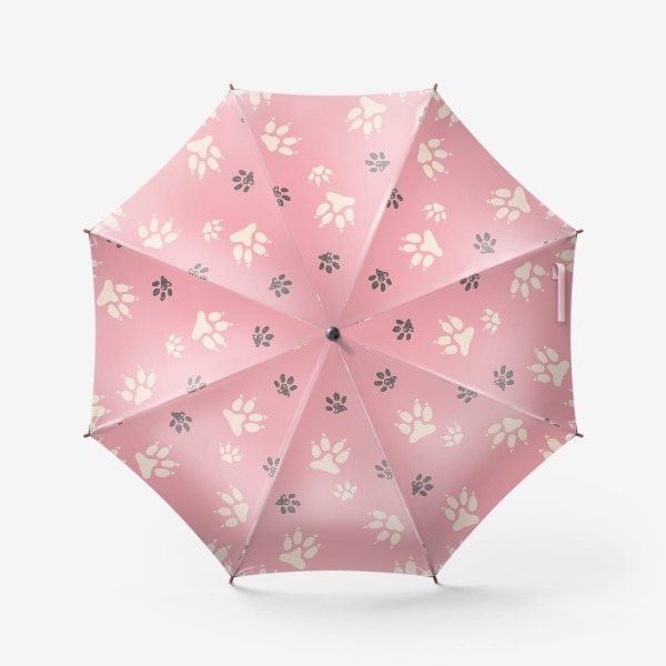 Зонт «Лапки паттерн»