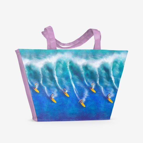 Пляжная сумка «Серфинг. Вызов стихии»