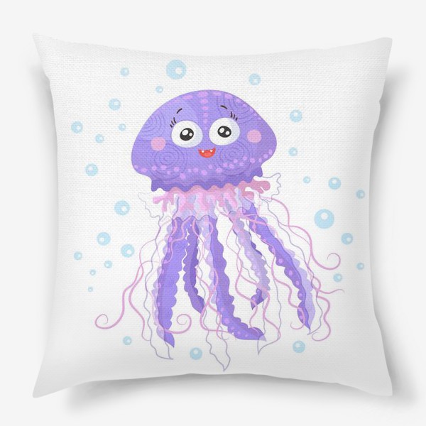 Подушка «Милая медуза»