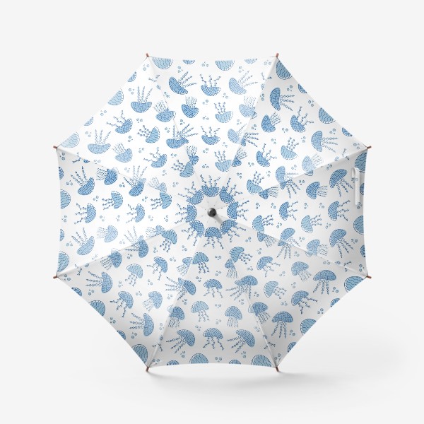 Зонт «Морские жители медузы»