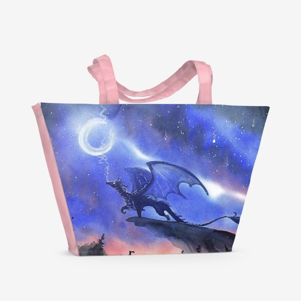 Пляжная сумка «Ночной дракон»