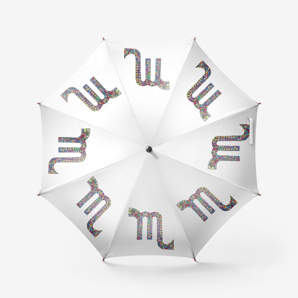 Зонт «Знак зодиака СКОРПИОН»